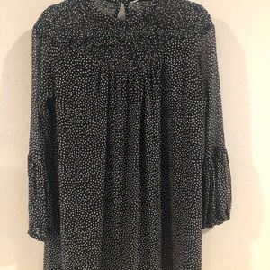 Zara polka dot dress